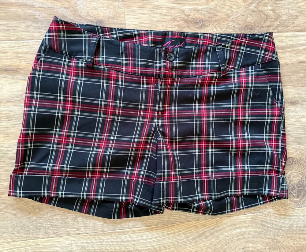 Torrid vintage plaid shorts - size 12 - OD